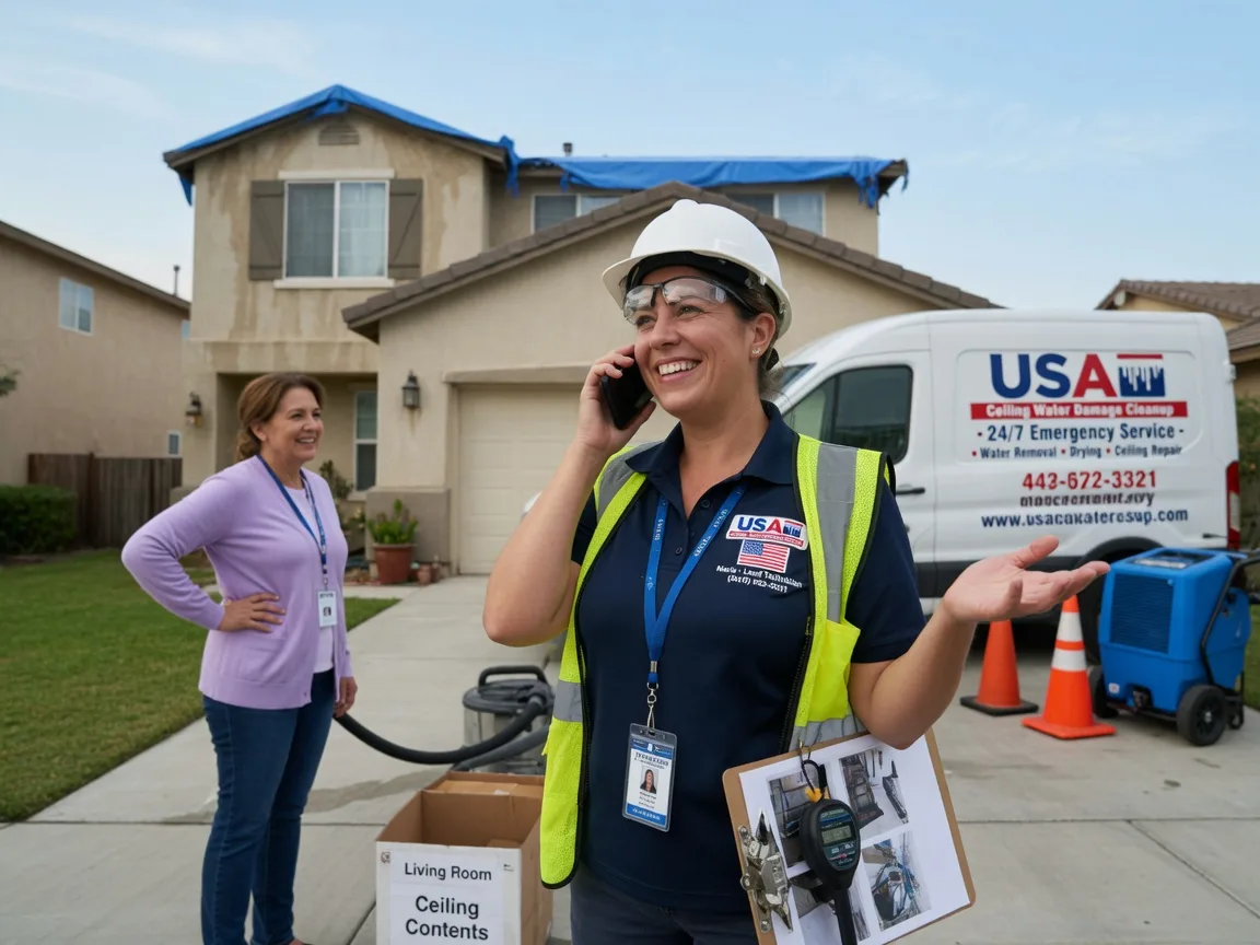 Ceiling Water Damage Restoration Odell, IL FAQs